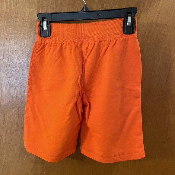 Carter's Boys Knit Shorts size 4 NEW Orange Pull On Waist - Picture 3 of 5